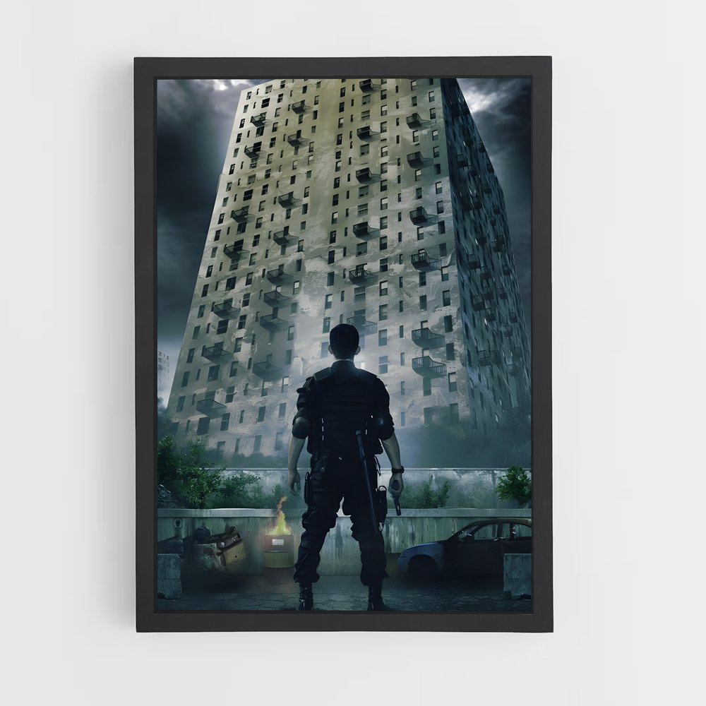 Poster La Dernière Tour – affiche Pencak Silat (vue 2)